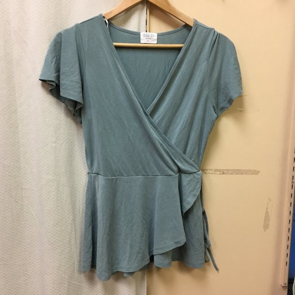 Tops - Sienna Sky Gray Women's Shirt Medium